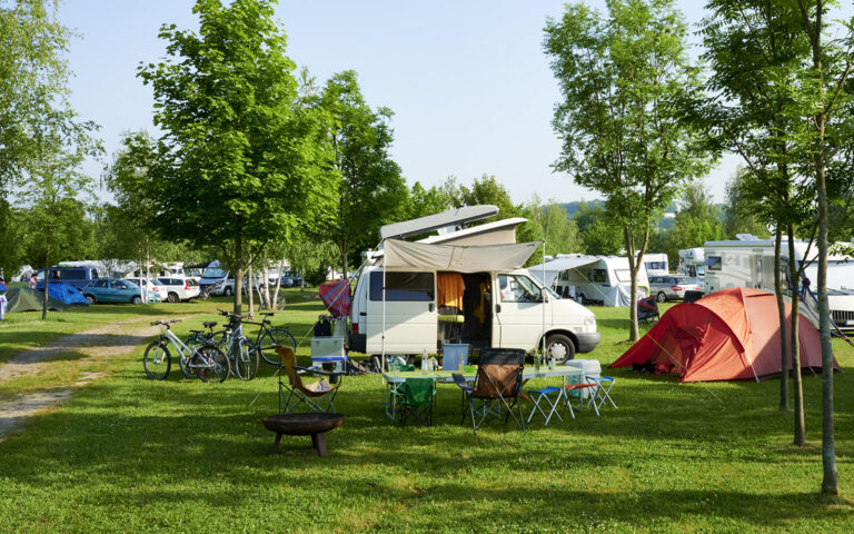 Walldorf Astoria camping and parking space